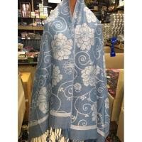 ราคา ผ้าพันคอ ผ้าคลุมไหล่ ผ้าพันคอผ้าคลุมไหล่ ผ้าพันคอและผ้าคลุมไหล่ ผ้าลายไทย มี 50 ลายให้เลือก กันหนาว (19442460496)