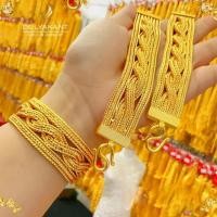 ราคา เลสข้อมือ เศษทองคำแท้ หนัก2 5บาท ยาว6 8นิ้ว SW5 กำไร สร้อยข้อมือ กำไลข้อมือ กำไลข้อมือ หญิง กำไรขัอมือ ข้อมือ สร้อยข้อมือผญ สร้อยข้อมือทอง (19929529632)