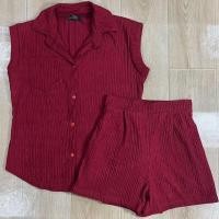 ราคา สไตล์เกาหลี 2 ชิ้น ผู้หญิง ชุดเข้าเซ็ต ใส่ไปเที่ยวเก๋ๆ (20877205235)