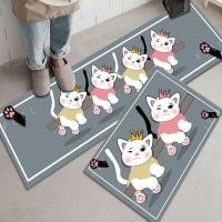 ราคา พรมปูพื้นห้อง พรมเช็ดเท้าน่ารักๆ เหมาะสำหรับปูพื้นในห้องครัว ห้องน้ำ ใช้ดักฝุ่น ตกแต่งบ้าน ดูซับน้ำได้ดี มี ชุดเซ็ต2ชิ้น ขนาด40x60 40x120cm (20534519048)