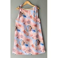 ราคา Rata Closet Dress ผูกโบไหล่ สีฟ้าพาสเทล (21197648724)