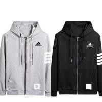 ราคา เสื้อแจ็คเก็ตแขนยาวลำลองAdidasสำหรับผู้ชายและผู้หญิงด้วยผ้าที่ใส่สบายและระบายอากาศได้ (10333566791)
