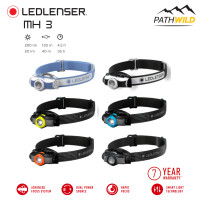 ราคา LED LENSER MH3 ไฟฉายคาดศีรษะ ใช้แบตเตอรี่ขนาด AA เพียงก้อนเดียว ความสว่างสูงสุด 200lm ไฟฉายคาดหัว (17642626151)