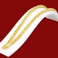 ราคา สร้อยคอทอง ลายทาโร่ตัดขอบ น้ำหนัก3บาท ยาว24นิ้ว ชุบทองคำแท้ 24K สินค้าขายดีพร้อมส่ง ชุบเศษทองเยาวราช งานฝีมือจากช่างเยาวราช (890336623)