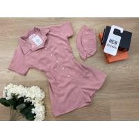 ราคา New Collecion จั๊มสูทผ้าลูกฟูกเนื้อหนาเนื้อดี จั๊มสูท หมวก งานฟรีไซด์งานป้ายห้อยแพคถุง (20490615637)