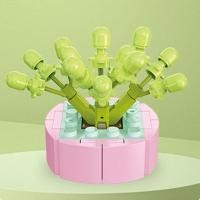 ราคา เลโก้ดอกไม้ บล็อกตัวต่อกระถางมินิ ดอกไม้ประดิษฐ์ กระถางต้นไม้ DIY ของขวัญวันเกิด ดอกไม้เลโก้ ของตกแต่งบ้าน W0147 (16260617796)