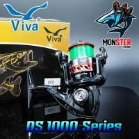 ราคา รอกสปินนิ่ง VIVA DISCOVERY DS1000 GOLD BLACK BLUE RED (1064234123)