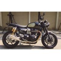 ราคา ท่อ Dustland shorty slip on exhaust Triumph Bonneville Street twin Street cup Speed twin (15876217336)