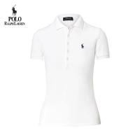 ราคา Original Ready Stock Ralph Laurens Womens Spring and Summer Slim Paul Lapel Short Sleeve POLO Shirt (18126660872)