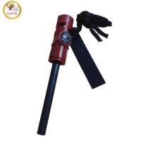 ราคา Fire Starter Rod Kit With Whistle 5500 F All Weather Magnesium Rod For Emergency Survival Camping Hiking (20693868301)