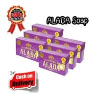 ราคา Alada Instant Whitening Soap สบู่อาลาดาแก้สิวผิวขาว 160g 6 ก้อน ของแท้100 มีบริการCOD (1400030199)
