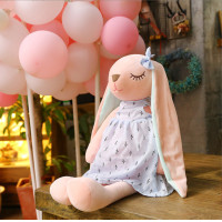 ราคา ปักชื่อ ไม่รับเก็บปลายทาง Doll10 ตุ๊กตากระต่าย ตุ๊กตากระต่ายหูยาว ตุ๊กตาเด็ก สามารถปักชื่อได้ (17451496361)