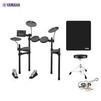 ราคา YAMAHA DTX402K Electric Drum กลองชุดไฟฟ้ายามาฮ่า รุ่น DTX402K Drum Stool เก้าอี้กลอง Drum Mat พรม มีผ่อน 0 (8009981293)