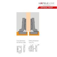 ราคา บานพับถ้วย HAFELE ECONO METALLA 35 2ตัว ถุง ทับขอบ กลางขอบ ในขอบ 483 02 091 483 02 092 483 02 093 (20423985084)