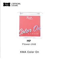 ราคา KMA Color On All In One Blusher เคเอ็มเอ คอมเมติกส์ คัลเลอร์ ออน ออล อิน วัน บลัชเชอร์ พัชชี่ บีช บลัชออนเนื้อเนียน (10875134953)