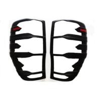 ราคา ครอบไฟท้าย ฝาครอบไฟท้าย ฟอร์ด แรนเจอร์ Ford Ranger 2012 2020 สีดำด้าน โลโก้แดง ao (18315718366)