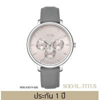 ราคา Solvil et Titus โซวิล เอ ติตัส นาฬิกาผู้หญิง Interlude มัลติฟังก์ชัน ระบบควอตซ์ ขนาดตัวเรือน 38 มม W06 03014 (20135714632)