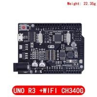 ราคา 1Set UNO R3 Official Box ATMEGA16U2 UNO WiFi R3 MEGA328P Chip CH340G For Arduino UNO R3 Development Board WeMos ESP8266 (19740479675)