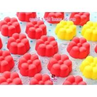 ราคา ชุด12 ชิ้น แม่พิมพ์วุ้น พิมพ์วุ้น ดอกไม้ ขนาด 5 CM แม่พิมพ์ซิลิโคนทำขนม วุ้นกะทิ พิมพ์ขนมชั้น (410460834)