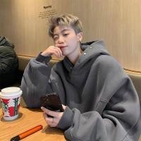 ราคา JF ไตล์ใหม่ เสื้อฮู้ดชาย เสื้อกันหนาวมีฮู้ดหนาสำหรับผู้ชาย เสื้อกันหนาวมีฮู้ดผู้ชายกระดุมหนาสไตล์อเมริกัน แจ็คเก็ตคู่อินเทรนด์ เสื้อแขนยาว เสื้อมีฮู้ดผู้ชาย (19642434135)