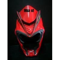 ราคา ชิวหน้า หน้ามังกร MSX SF งาน ABS สีแดง NO 2 (406218299)