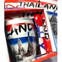 ราคา coffee cup and cup tea พร้อมส่ง ถ้วยกาแฟ แก้วกาแฟสไตล์วินเทจ Souvenir thailand ของที่ระลึก แก้วกาแฟพกพา ของตกแต่งบ้าน (15820073418)