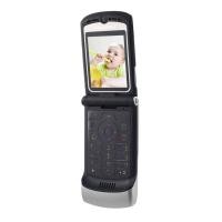 ราคา UINN โทรศัพท์เดิมสำหรับ Motorola Razr V3 2 2นิ้ว Dual Screen 280ชั่วโมงเวลาสแตนด์บาย GSM Unlocked International พลิกโทรศัพท์มือถือ (8835020208)