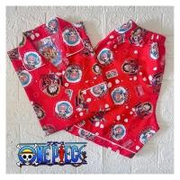 ราคา ชุดนอนวันพีช ลิขสิทธิ์แท้ เด็กโต ผ้าคอตตอนวูเว่นสีสดใส ลายคมชัด สวมใส่สบาย ผ้าไม่เป็นขุย แขนสั้น ขาสั้น ไซส์ 16 M อก 38 40 นิ้ว เสื้อยาว 27 เอวยืด 26 38 เหมาะสำหรับน้ำหนัก 40 55 kg สูง 140 160 cm (204