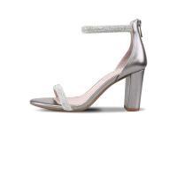 ราคา SIRENA รองเท้าหนังแท้ ส้น 3 25 นิ้ว รุ่น HAILEY สีดำ สีทอง สีพิวเตอร์ รองเท้าแตะผู้หญิง (17025659295)