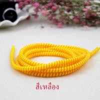 ราคา ตัวถนอมสายชาร์จ ยาว1 4เมตร สายเกลียว สายหูฟัง ถนอมสายชาร์จ กันสายหัก (11406308904)