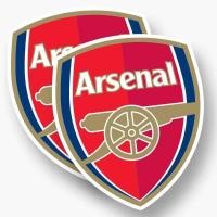 ราคา 2 ชิ้น ARSENAL STICKER อาร์เซนอลสติกเกอร์รถ FC ชุดสติกเกอร์รถบุคลิกภาพกระจกรถ (5727076197)