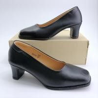 ราคา Next To รุ่น 387 รองเท้าคัทชู ส้นสูง 2 นิ้ว หัวตัด รับปริญญา นักศึกษาแบบถูกระเบียบ (684812371)