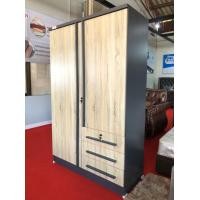 ราคา ตู้เสื้อผ้า 4 ฟุต ขนาด 120 ซม 2 บานเปิด 3 ลิ้นชัก ราวเหล็กแข็งแรง ประกอบให้เสร็จพร้อมส่ง พร้อมใช้งาน สินค้าใหญ่ ราคาถูกสุดคุ้ม (17936251620)