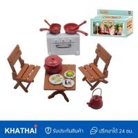 ราคา ของตกแต่งบ้านตุ๊กตา อุปกรณ์แต่งบ้านซิลวาเนี่ยน เฟอร์นิเจอร์บ้านกระต่าย บ้านหมี (20462221663)