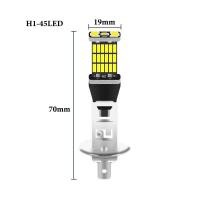 ราคา 2ชิ้น H1 Led ไฟตัดหมอก H3 Led รถไฟตัดหมอก20000LM 6000พันสีขาวอัตโนมัติไฟตัดหมอกวันวิ่งไฟยานยนต์ LED หลอดไฟ (15131840070)