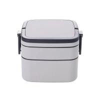 ราคา ปิ่นโตใส่อาหาร 2 ชั้น ปิ่นโตใส่อาหารเข้าไมโครเวฟได้ พร้อมช้อนในตัว (10036658641)