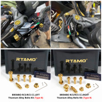 ราคา RTAMO Brembo Rcs rcs CC Gr5แหวนน็อตไทเทเนียมขนาด17 19ปั๊มกระบอกสูบหลักมอเตอร์ไซค์สากลที่มีจำหน่าย (11292029047)