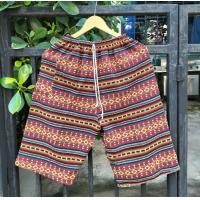 ราคา กางเกงผ้าทอนากา ขา4ส่วน กางเกงพื้นเมือง ฟรีไซส์ พร้อมส่ง (20570090694)