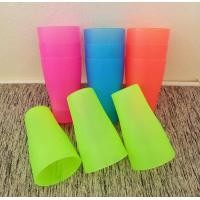 ราคา พร้อมส่ง ขายยกโหล12ใบ คละสี 9แบบ แก้วน้ำพลาสติก แก้วใสลาติน แก้วพลาสติก แก้วทรงสูง เกรดเอ ส่งตรงจากโรงงาน (12462189044)