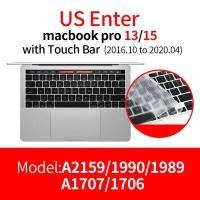 ราคา WiWU ซิลิโคนรอง คีย์บอร์ดTPU กันฝุ่น แผ่นซิลิโคน สำหรับใช้กับแม็คบุ๊ค silicone keyboard protection for Macbook US Enter only (7695941396)