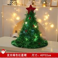 ราคา Christmas หมวกต้นคริสต์มาส อุปกรณ์ตกแต่งคริสต์มาส ผ้าไหมฝนไม่ทอ หมวกคริสต์มาส อุปกรณ์งานปาร์ตี้ แต่งตัวหมวกคริสต์มาส (21031211349)