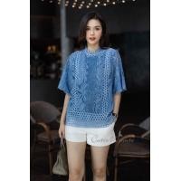 ราคา เสื้อลูกไม้เนื้อหนาเกรดพรีเมี่ยม ลายลูกไม้สวยมากค่ะ ดีเทลแต่งด้วยลูกไม้ฉลุผสมงานปักทั้งตัว Cutie Minute (19754158279)