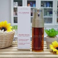 ราคา Clarins Double Serum Complete Age Control Concentrate ดับเบิ้ลเซรั่มอันดับ 1 ขนาด 50ml 75ml 30ml light texture 50ml (20384967457)