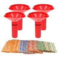 ราคา ชุดเครื่องเครื่องคัดเหรียญท่อการนับเหรียญท่อคัดแยกเหรียญแบบง่ายชุดแยกและจัดระเบียบเหรียญเพนนีสลึงและไตรมาสพร้อมช่องทางรหัสสีที่เหมาะสำหรับใช้ในบ้านหรือธุรกิจ (20177093316)