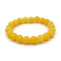 ราคา JADE หยกพม่าแท้ สีเหลืองสด เลือกขนาดเม็ดหินได้ หินแห่งความมีชีวิตชีวา สร้อยข้อมือหยกแท้ by siamonlineshop (17413659620)