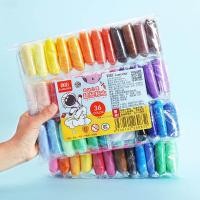 ราคา ดินเบา12 24 36สี ดินน้ำมันสำหรับเด็ก ดินเบาเกาหลี ไร้สาเคมี สีสดใส ปลอดภัยไร้สารพิษ (18555792424)