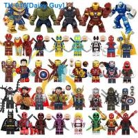 ราคา Compatible with LEGO Avengers 4 Infinity War Thanos figures Iron Man Spider Man minifigure building blocks (20381743650)