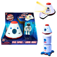 ราคา AS001 Astro Venture Set ของแท้ ของเล่นจรวด ของเล่นพิชิตอวกาศ สำรวจและเรียนรู้อวกาศ ชุดของเล่นจรวด โมเดลจรวดอวกาศ ยานอว (19151458594)