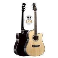 ราคา Stiller กีต้าร์โปร่ง 41 Acoustic Guitar 41 รุ่น ST41 พร้อมกระเป๋า ปิ๊ก3อัน ประแจ (21146514738)