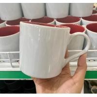 ราคา แก้วกาแฟ เซรามิค สีขาวแดง (20543908728)